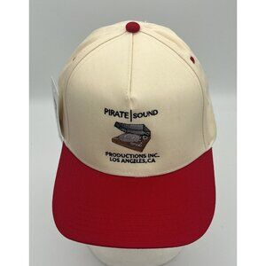 Pirate Worldwide By Any Means Baseball Cap Hat Sound Productions LA Snapback NWT